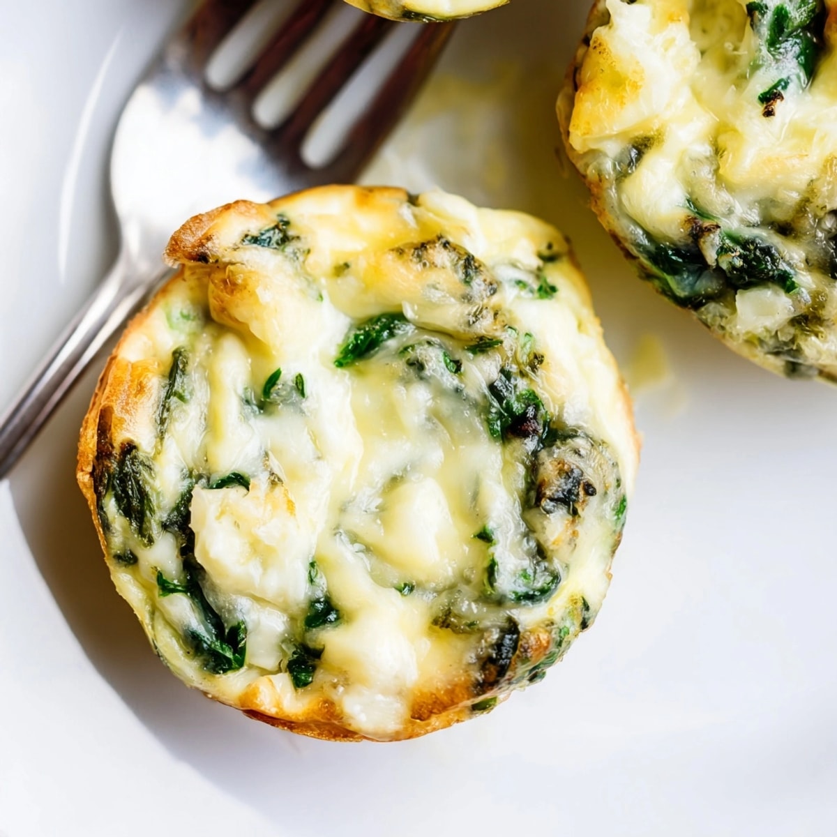 Homemade Garlic Butter Spinach Egg Cups baking; spinach and garlic aroma filling kitchen.