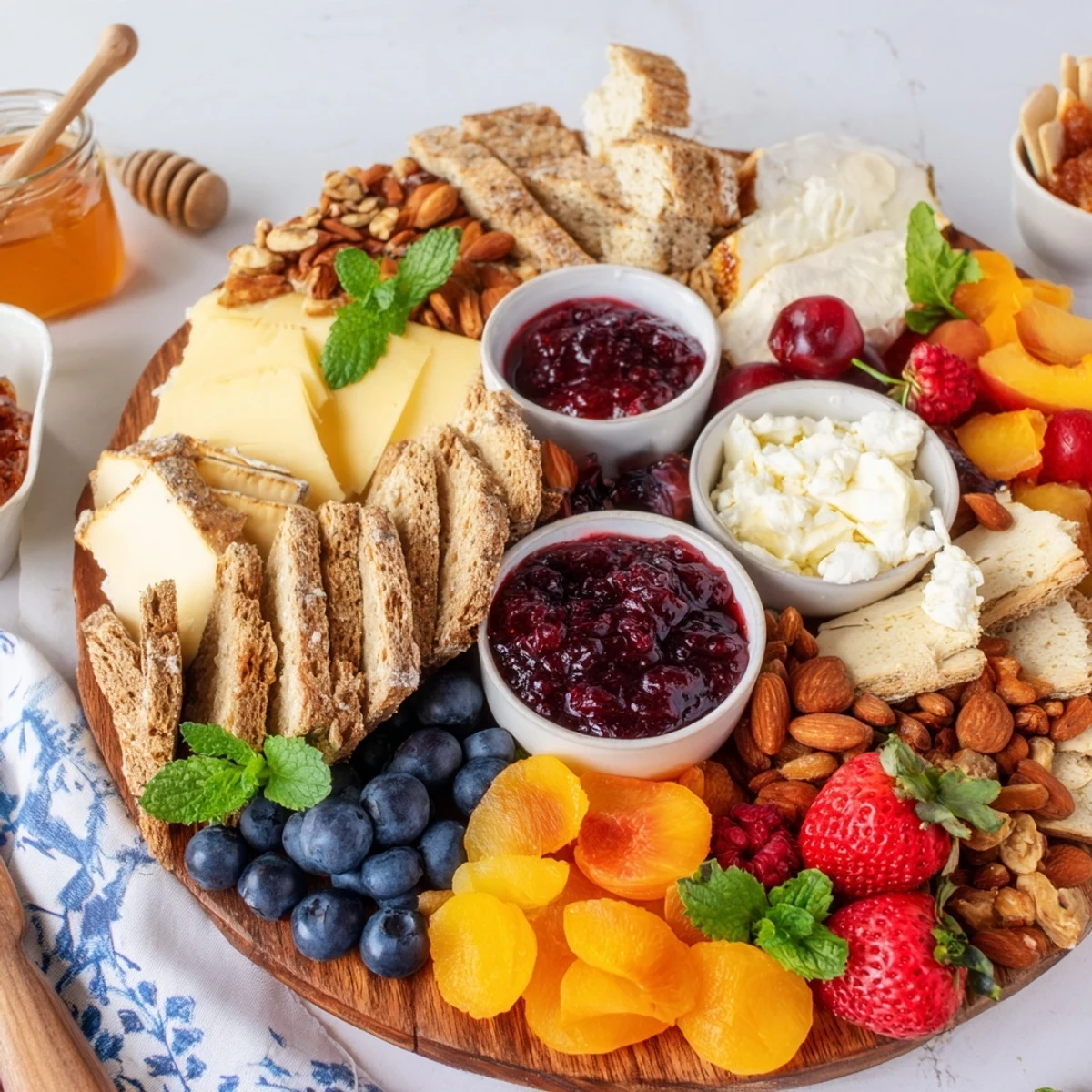 Jam Infused Brunch Board