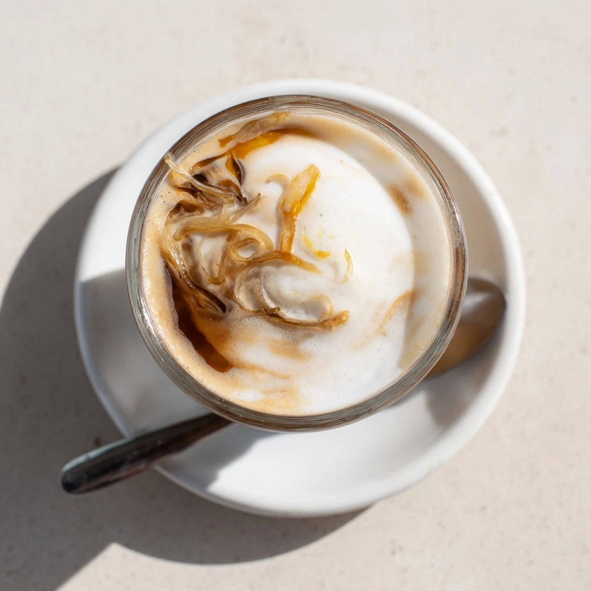 Deliciously unconventional Onion Latte ready to surprise your taste buds today!