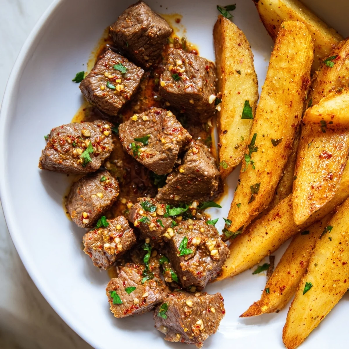 Blackened Cajun Steak Bites