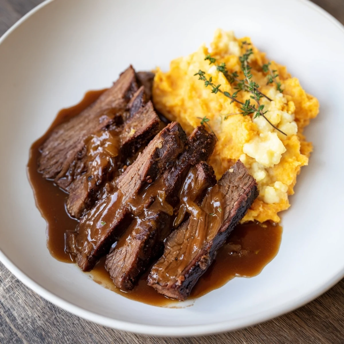 Classic Brisket Mashed Sweet