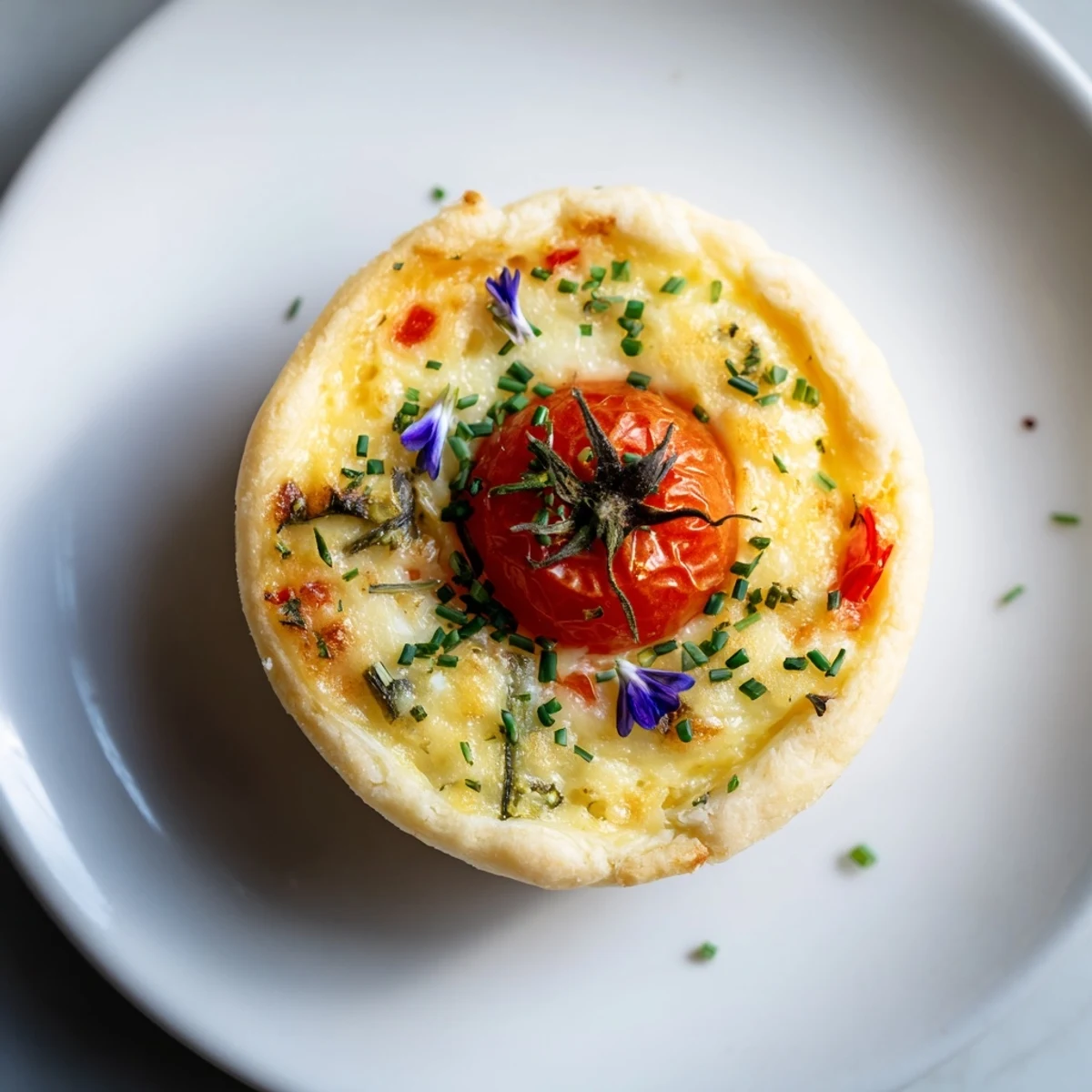 Couronne Florale Mini Quiches