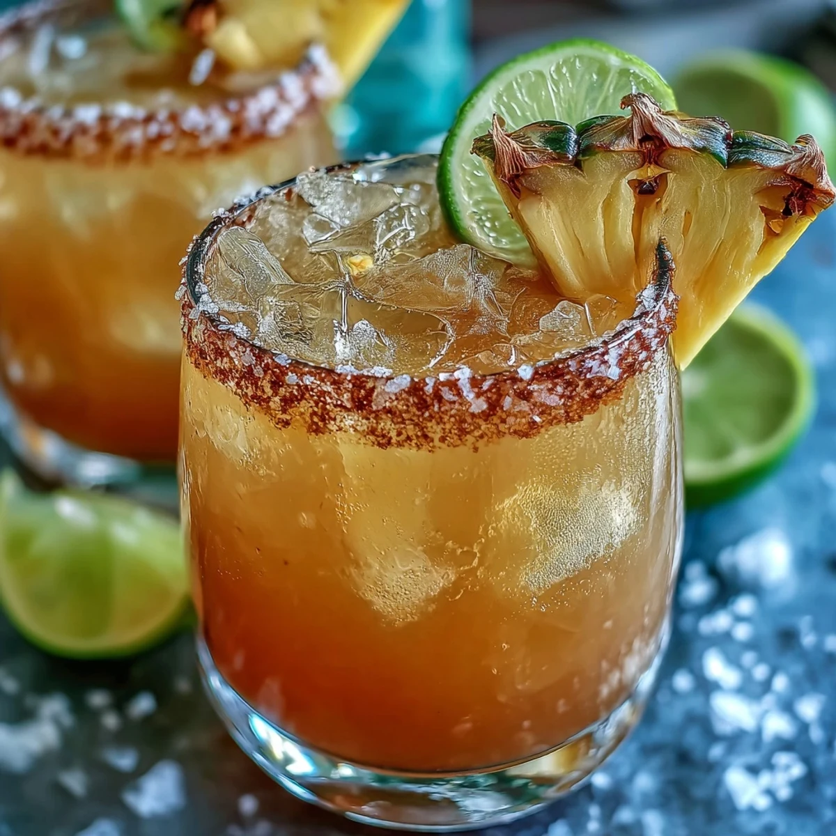 Refreshing tropical mocktail with vibrant pineapple and lime flavors, perfect for alcohol-free celebrations.