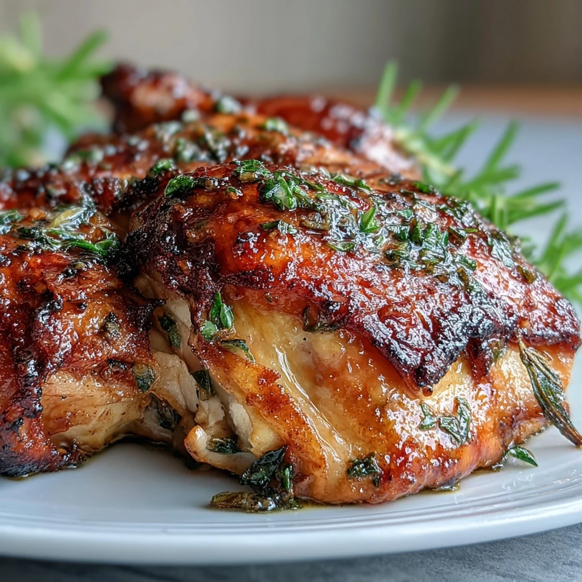 A whole chicken basted with orange and rosemary, paired with roasted sweet potatoes and onions for a comforting dinner.