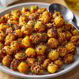 Homemade Crunchy Ranch Roasted Chickpeas recipe: an easy, healthy snack with irresistible flavor.