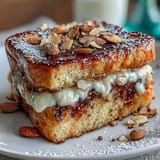 Almond Croissant French Toast