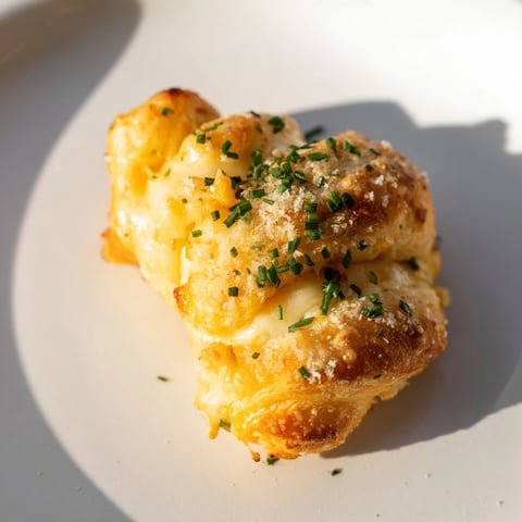 Golden Savory Rolls: Crescent Roll Baked Cheese Bites, warm and cheesy, perfect for sharing as an appetizer.