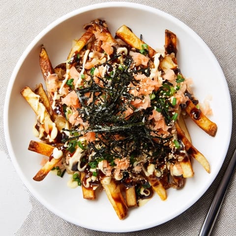 Japanese Okonomiyaki Loaded Fries