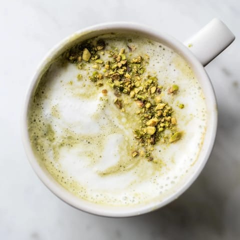 Pistachio Milk Latte Coffee