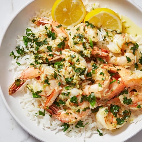 Garlic Butter Shrimp Bowl