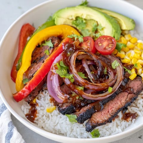 BBQ Steak Fajita Bowl