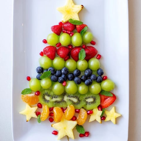 Quick Christmas Tree Fruit