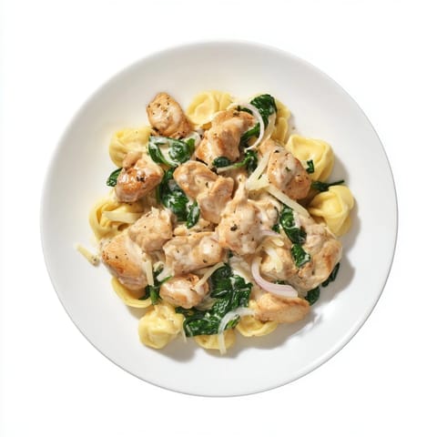Creamy Chicken Spinach Tortellini