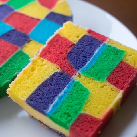 Cozy Quilt Patchwork Cake