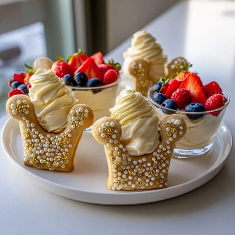 Princess Crown Dessert Tray
