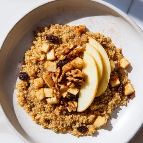 Apple Cinnamon Quinoa Bowl