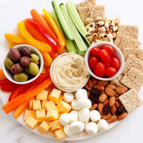 Veggie Snack Board Lunch