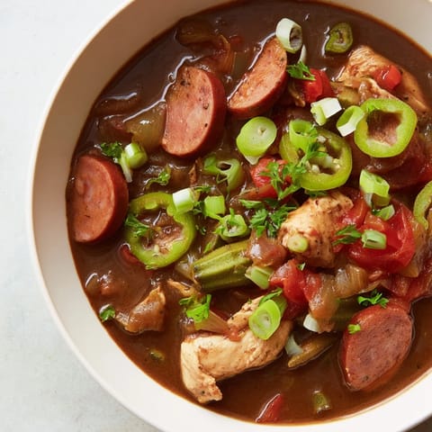 Hearty Louisiana Gumbo Okra