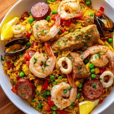 Paella Spanish Classic Flavor