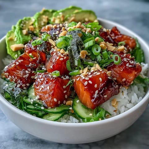 Avocado Salmon Bowl