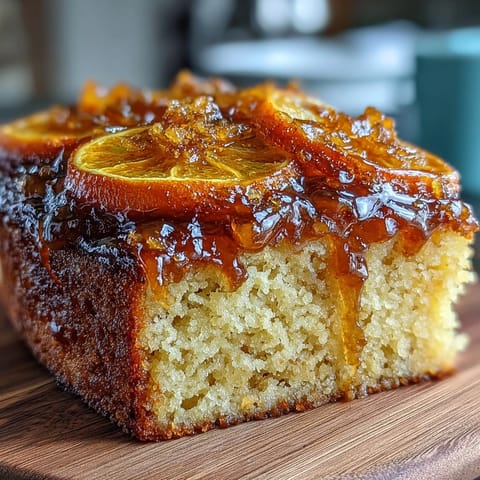 Candied Orange Olive Oil Cake