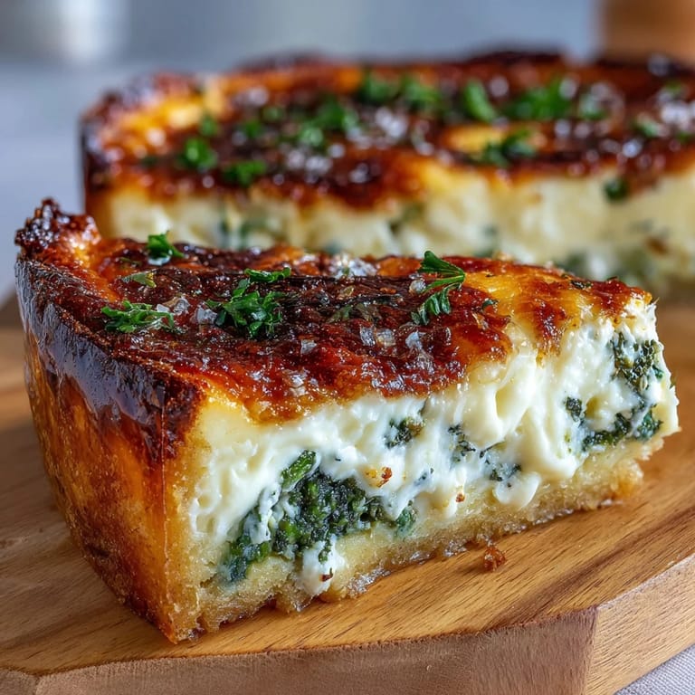 Fluffy egg custard filled with vibrant asparagus and melted Brie, baked in a flaky crust for a delightful spring brunch.