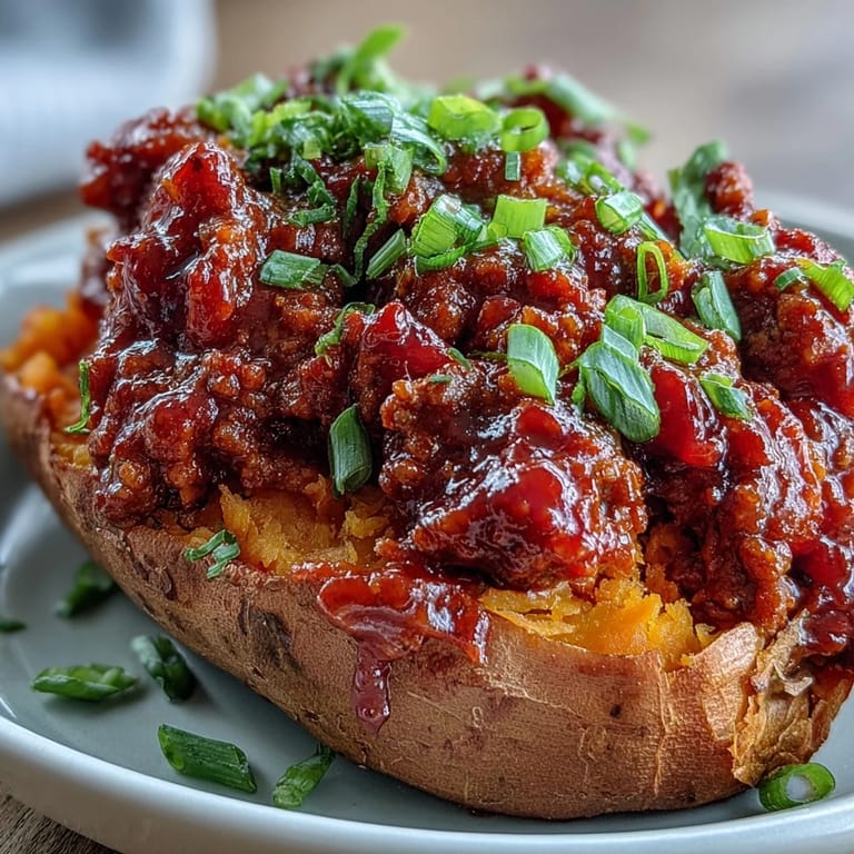 Comforting bowls of Sweet Potato Sloppy Joe, a flavorful American dinner favorite.